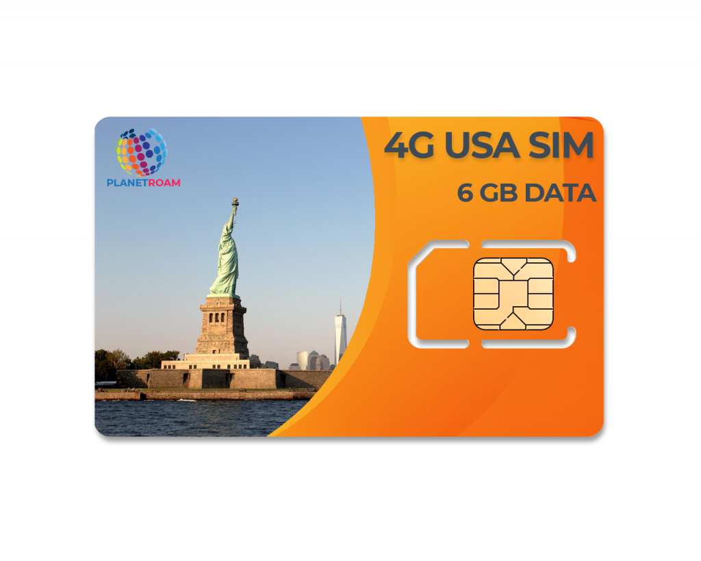 USA International Roaming Pack SIM card International SIM Card for