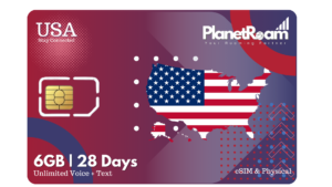 6GB | 28 Days | USA SIM