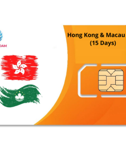 Hong and Macau SIM (15 Days)
