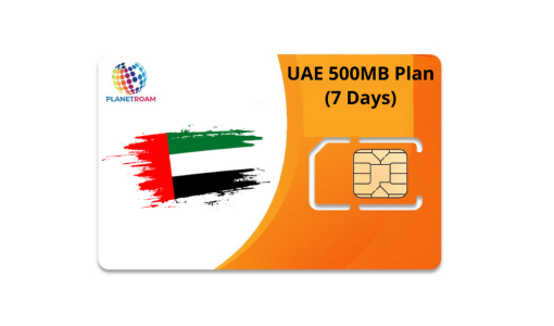 UAE 500MB Data Plan