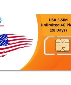 USA E-SIM Unlimited 4G Plan