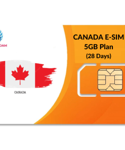 Canada 5GB E-SIM