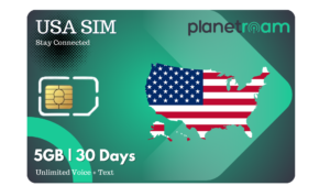 USA SIM Card 2 GB 30 Days Plan