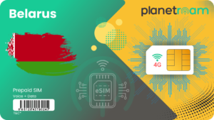 Belarus Tourist SIM Card – International SIM with Data, Calls, and Roaming