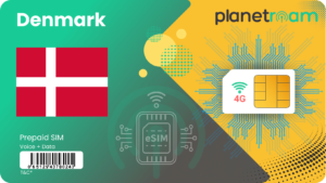 Denmark Tourist SIM Card – International SIM with Data, Calls, and Roaming