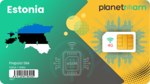 Estonia Tourist SIM Card – International SIM with 4G Data and Roaming