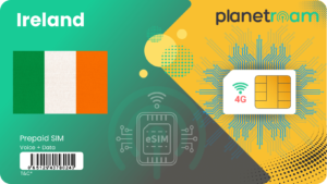 Ireland Tourist SIM Card – International SIM with Data, Calls, and Roaming