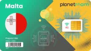 Malta Tourist SIM Card – International SIM with Data, Calls, and Roaming