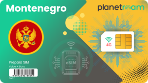 Montenegro Tourist SIM Card – International SIM with High-Speed Data and Roaming