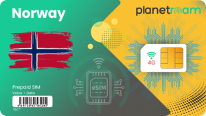 Norway Tourist SIM Card – International SIM with 4G Data and Roaming