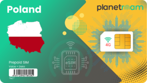 Poland Tourist SIM Card – International SIM with Data, Calls, and Roaming