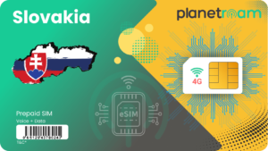 Slovakia Tourist SIM Card – International SIM with Data, Calls, and Roaming