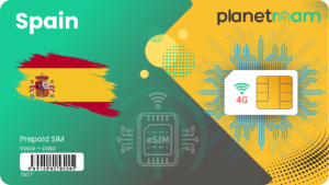 Spain Tourist SIM Card – International SIM with Unlimited Data and Roaming