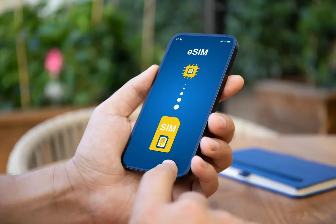 eSIM Photo on Mobile